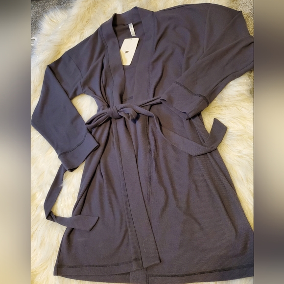 Fabletics Sienna Waffle Robe NWT - Picture 5 of 11